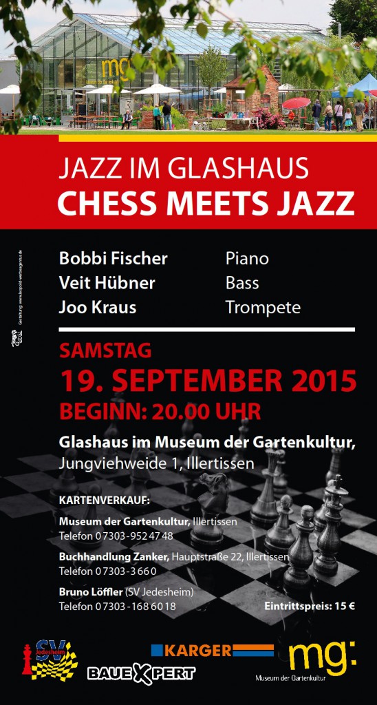 Plakat Chess meets Jazz